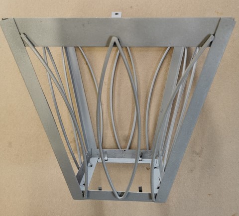 Lampe d'extérieur après décapage